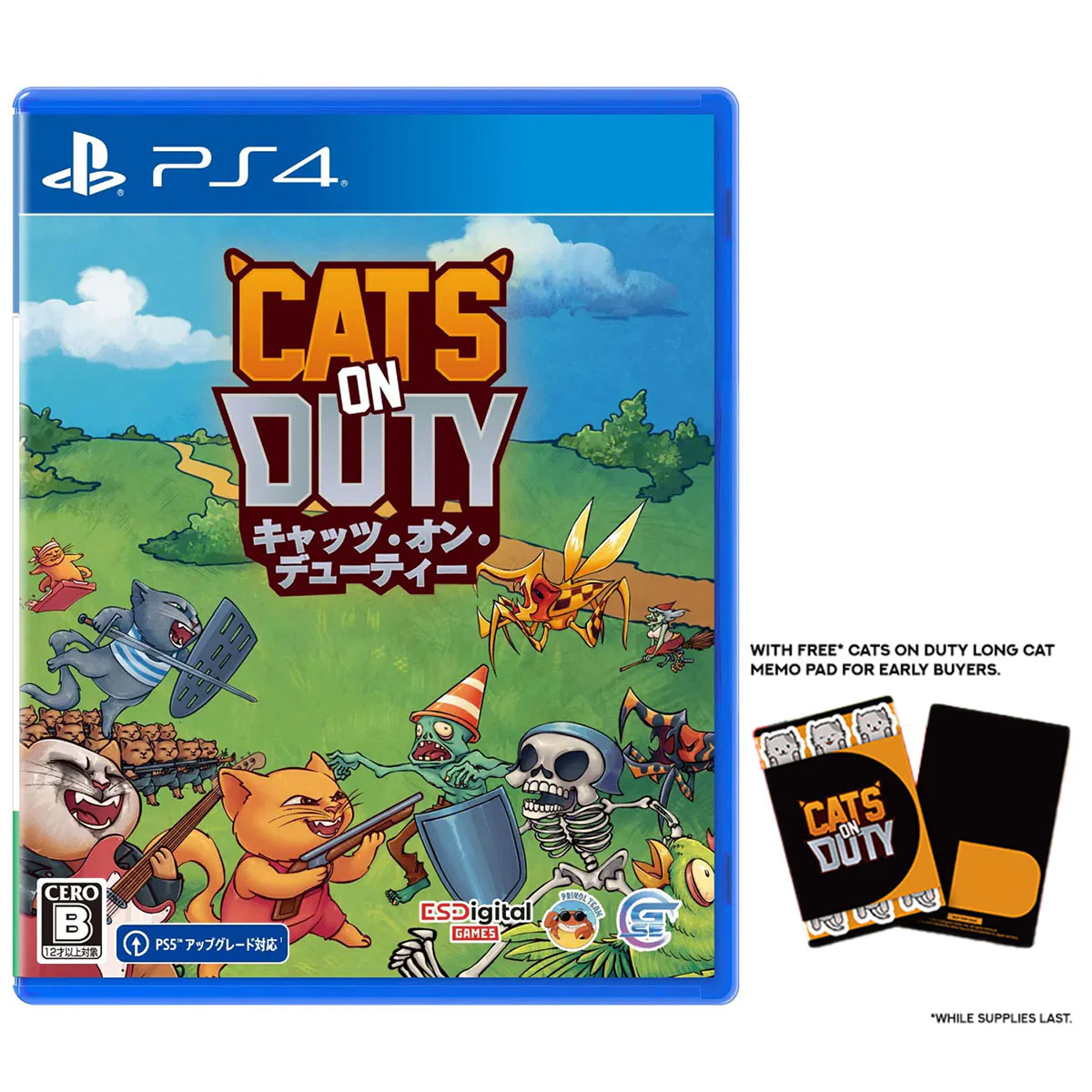 PS4 Cats On Duty Reg.2 (Eng/JPN)