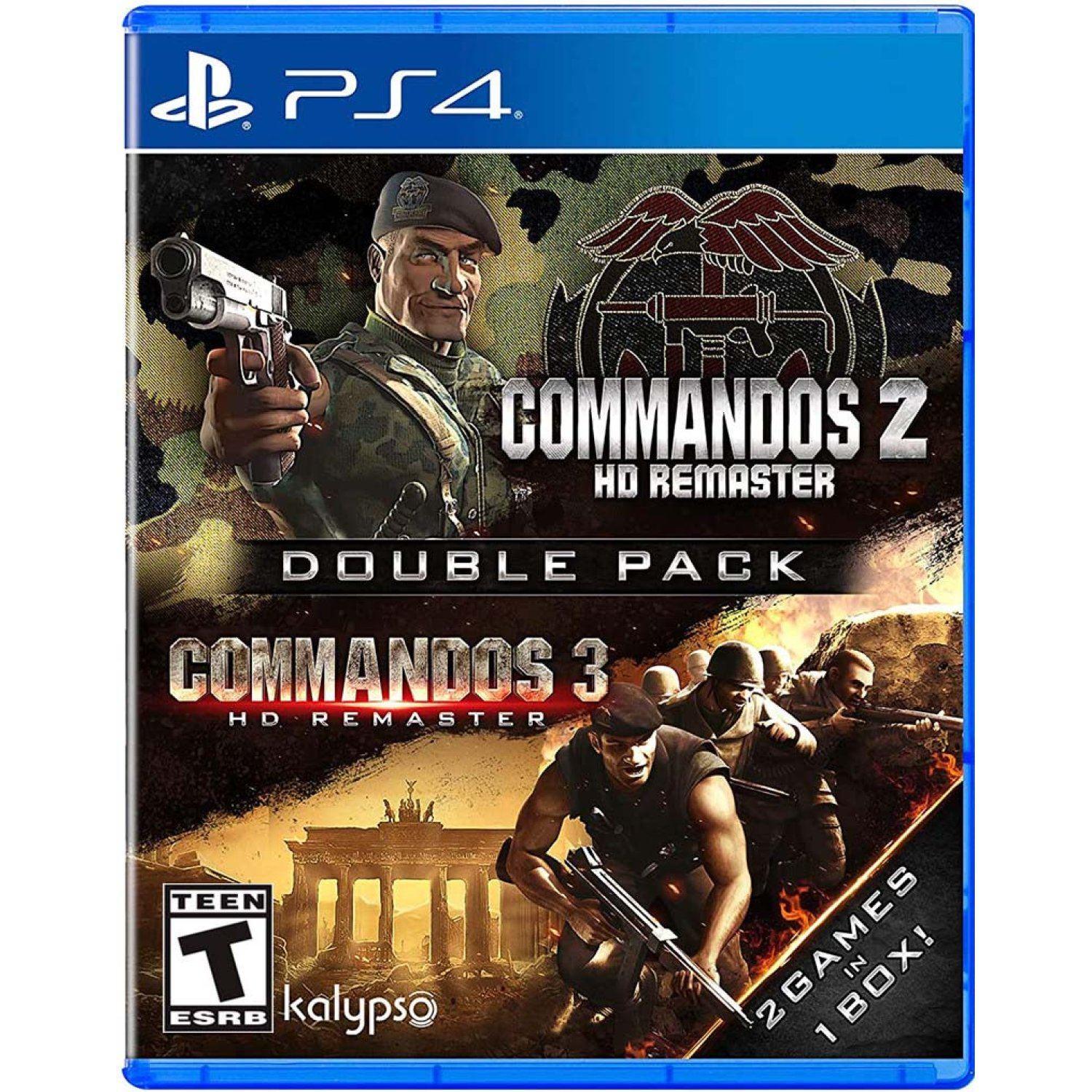 PS4 Commandos 2 & 3 HD Remastered Double Pack All (US) (ENG/FR)