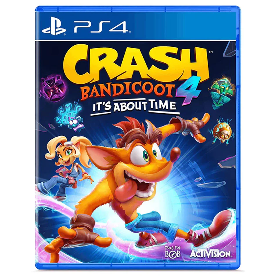 PS4 Crash Bandicoot 4 Its About Time Reg.2 (Eng/EU) (Italian Cover)
