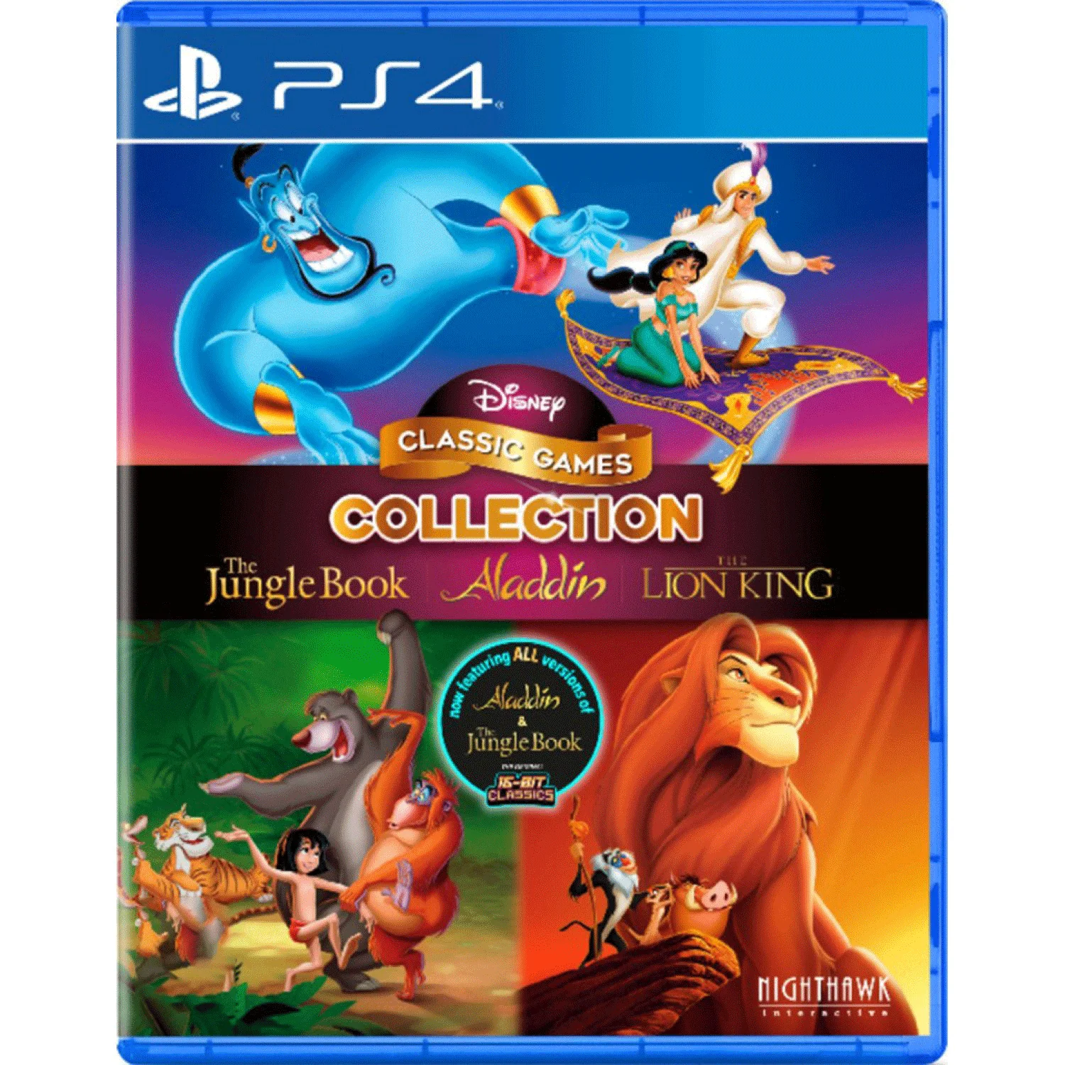 PS4 DISNEY CLASSIC GAMES COLLECTION: ALADDIN/ THE LION KING/ THE JUNGLE BOOK REG.2 (ENG/EU)