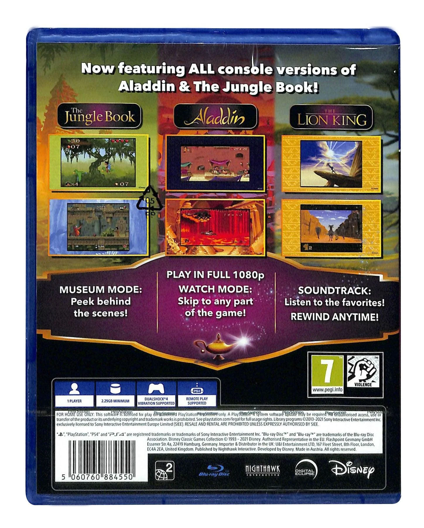 PS4 DISNEY CLASSIC GAMES COLLECTION: ALADDIN/ THE LION KING/ THE JUNGLE BOOK REG.2 (ENG/EU) - Image 16