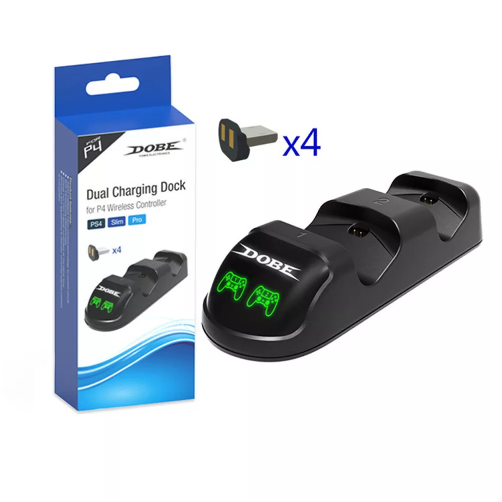 Ps4 Dobe Dual Charging Dock For P4 Wireless Controller (PS4/Slim/Pro) TP4-1877 - Image 4