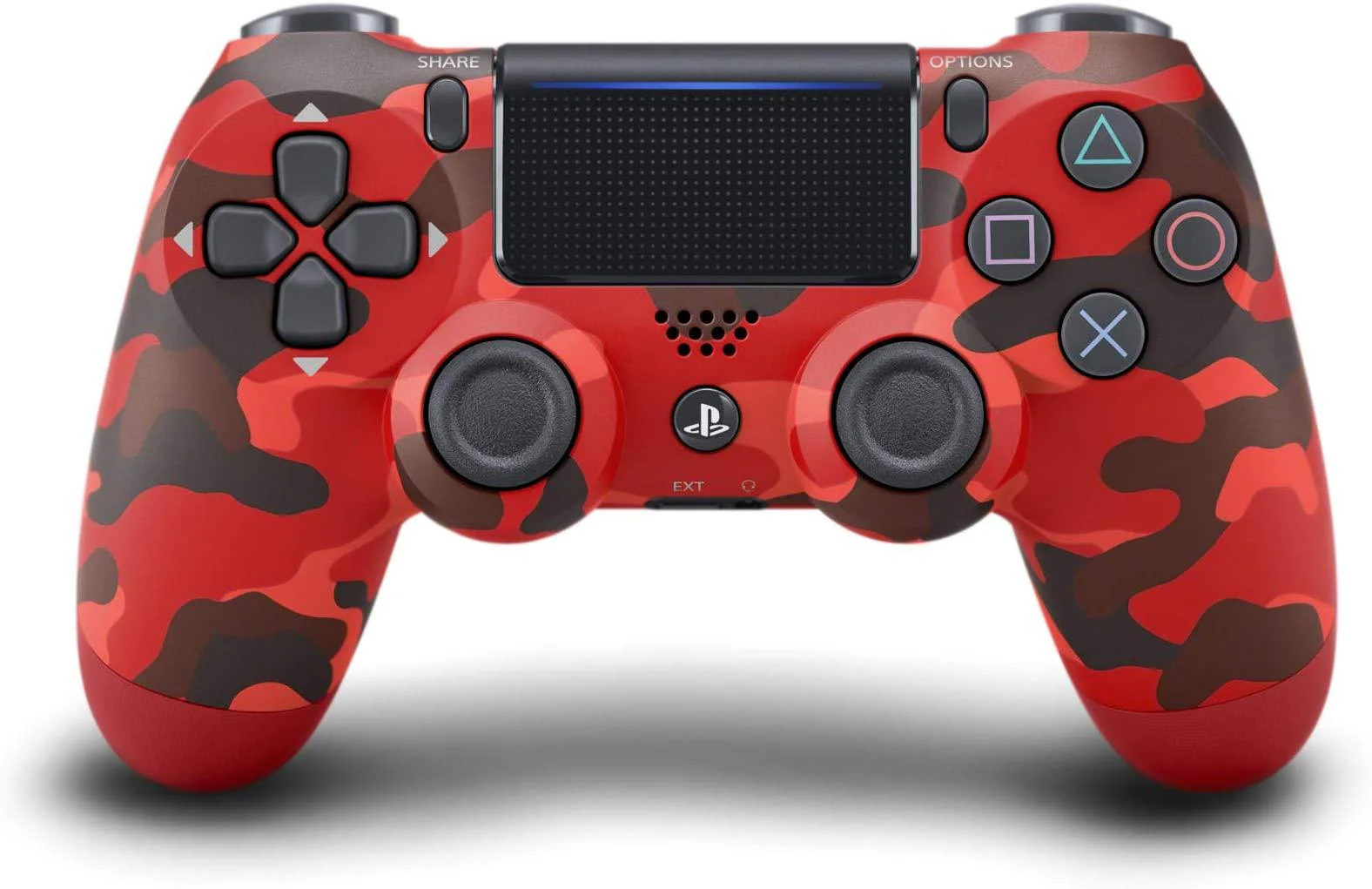 PS4 DUALSHOCK 4 WIRELESS CONTROLLER RED CAMOUFLAGE US (CUH-ZCT2U)