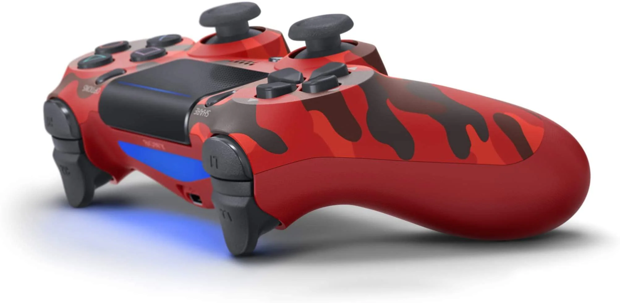 PS4 DUALSHOCK 4 WIRELESS CONTROLLER RED CAMOUFLAGE US (CUH-ZCT2U) - Image 3