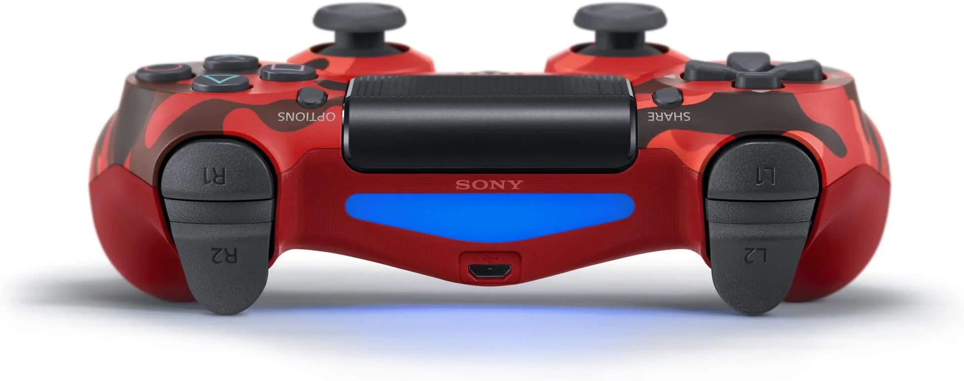 PS4 DUALSHOCK 4 WIRELESS CONTROLLER RED CAMOUFLAGE US (CUH-ZCT2U) - Image 4
