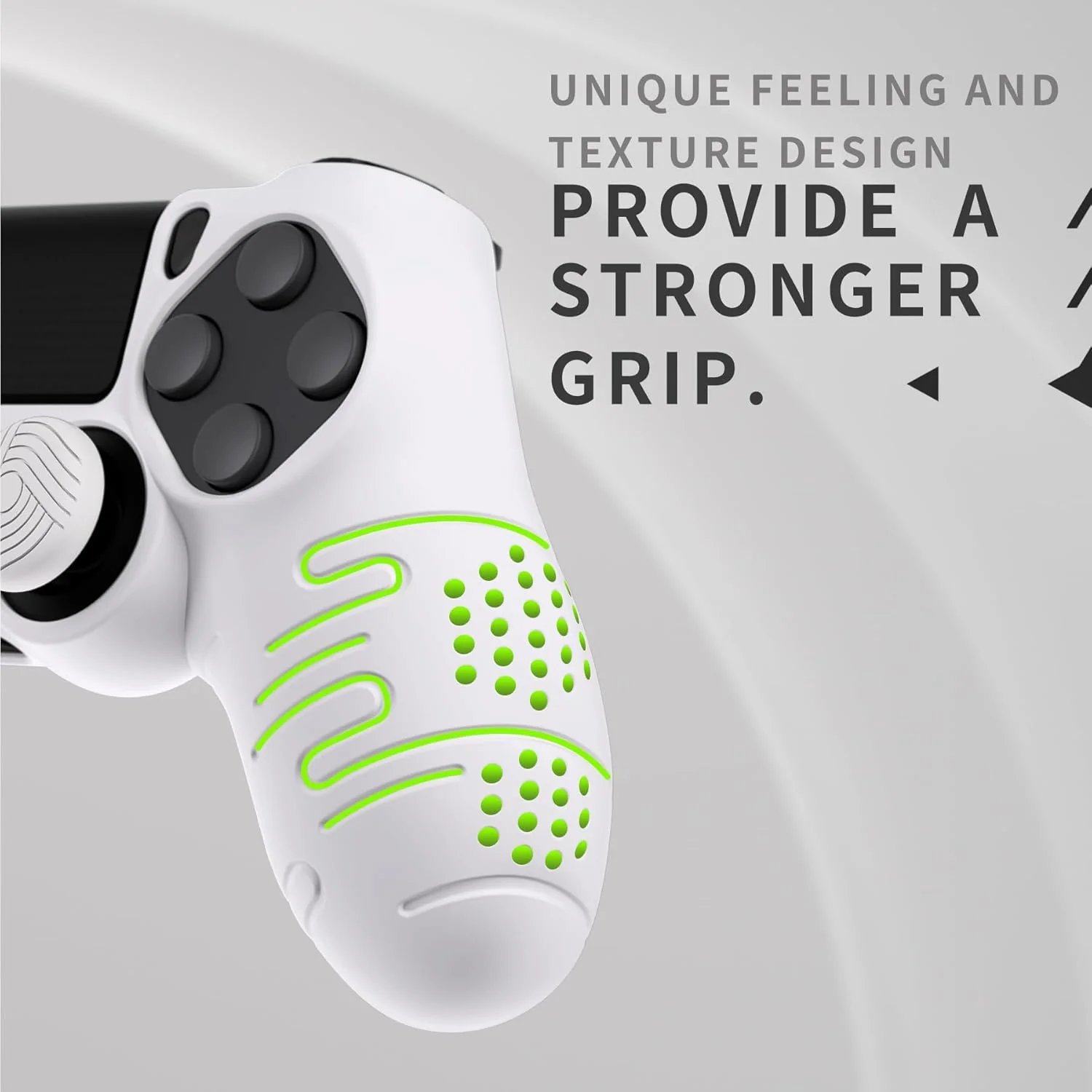 PS4 DUALSHOCK 4 WIRELESS CONTROLLER SILICON SKIN PROTECTOR (WHITE) - Image 5