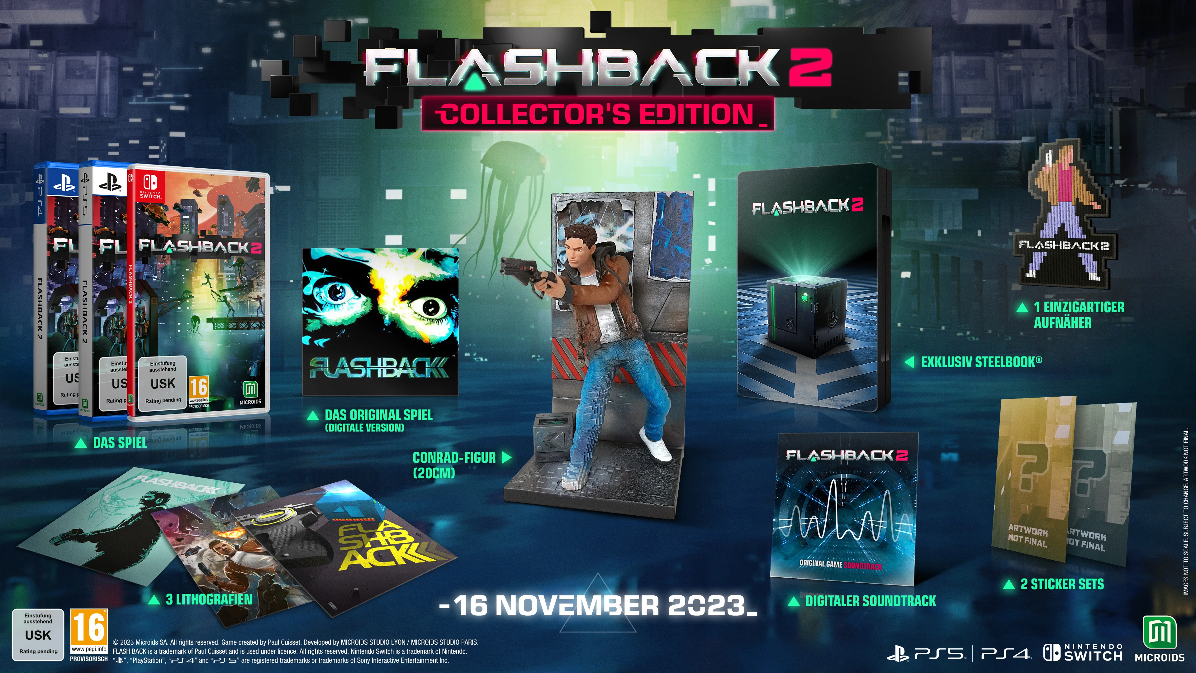 PS4 Flashback 2 Collectors Edition Pre-Order Downpayment - Image 2
