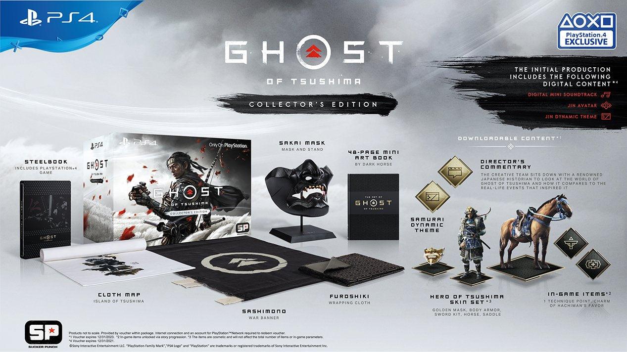 PS4 GHOST OF TSUSHIMA COLLECTOR'S EDITION - Image 2