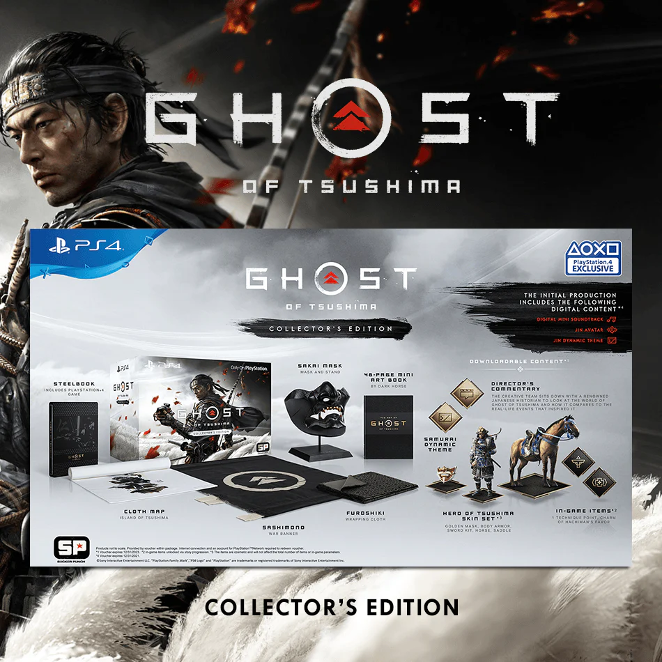 PS4 GHOST OF TSUSHIMA COLLECTOR'S EDITION - Image 4