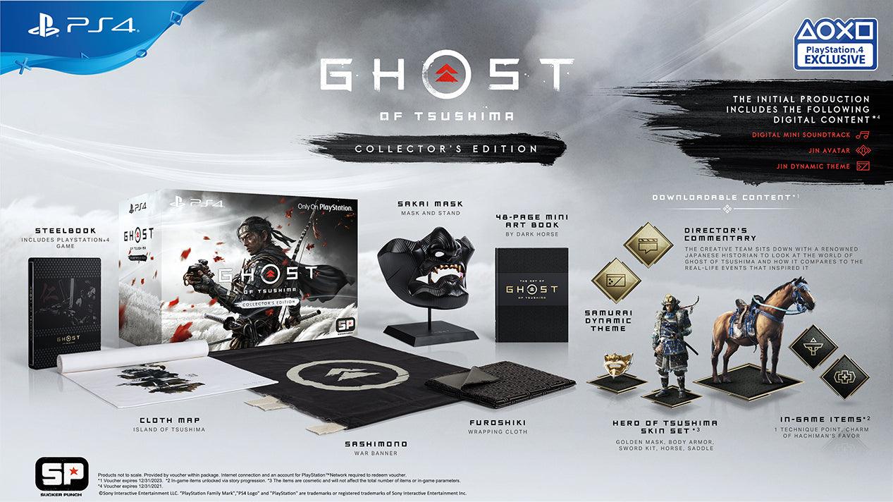 PS4 GHOST OF TSUSHIMA COLLECTOR'S EDITION - Image 5