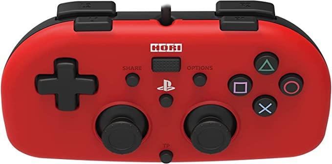 PS4 Hori Wired Controller Light Red JPN (PS4-101) - Image 2