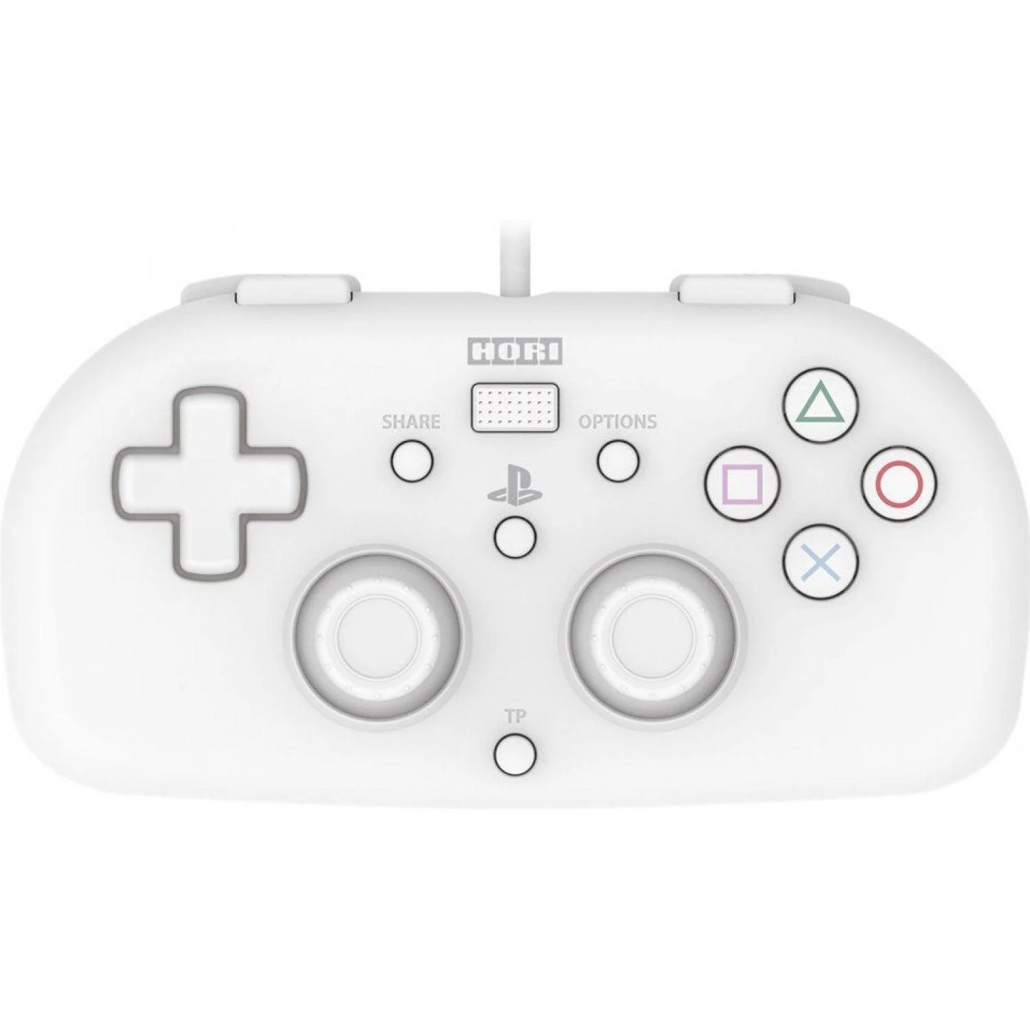 PS4 Hori Wired Controller Light White JPN (PS4-102)