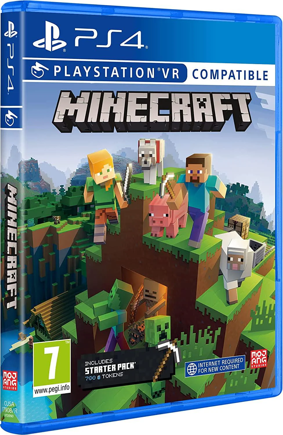 PS4 Minecraft VR (Includes Starter Pack) Reg.2 (Eng/EU)