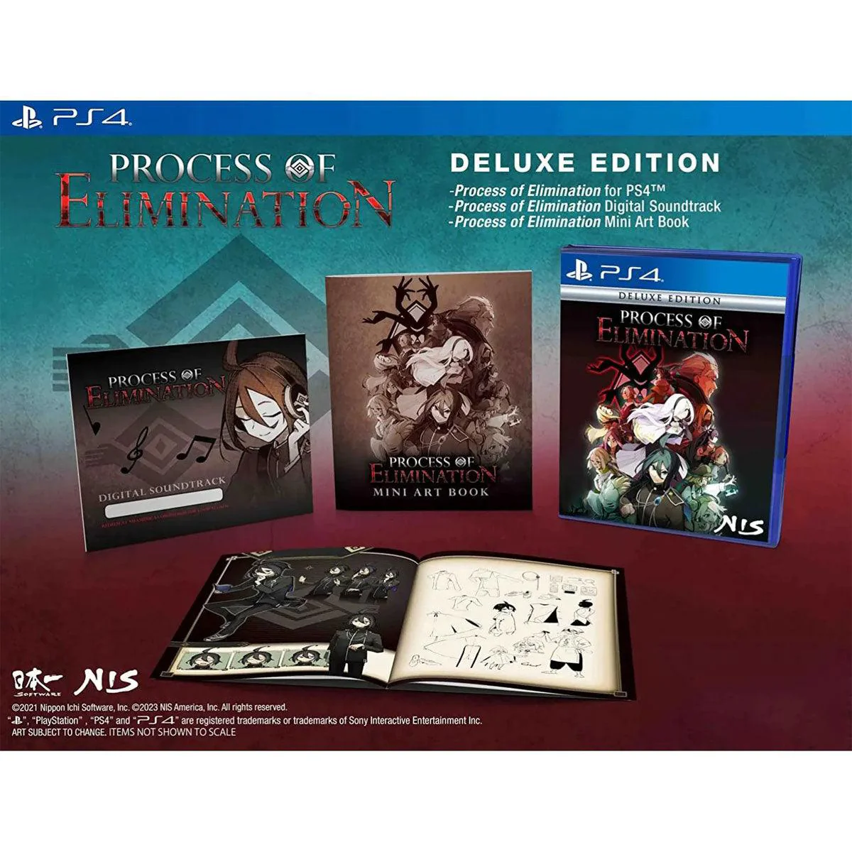 PS4 Process Of Elimination Deluxe Edition All (US) (ENG/FR)