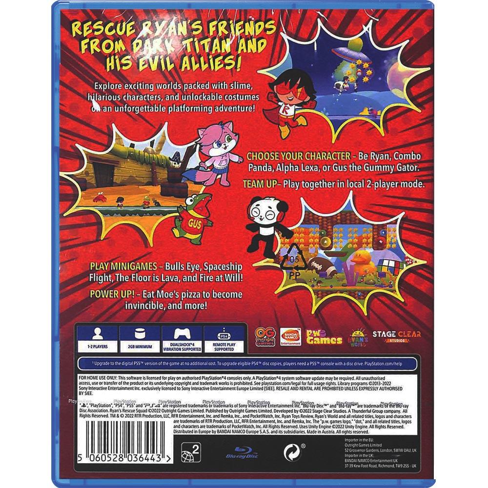 PS4 Ryan's Rescue Squad Reg.2 (Eng/EU) - Image 8