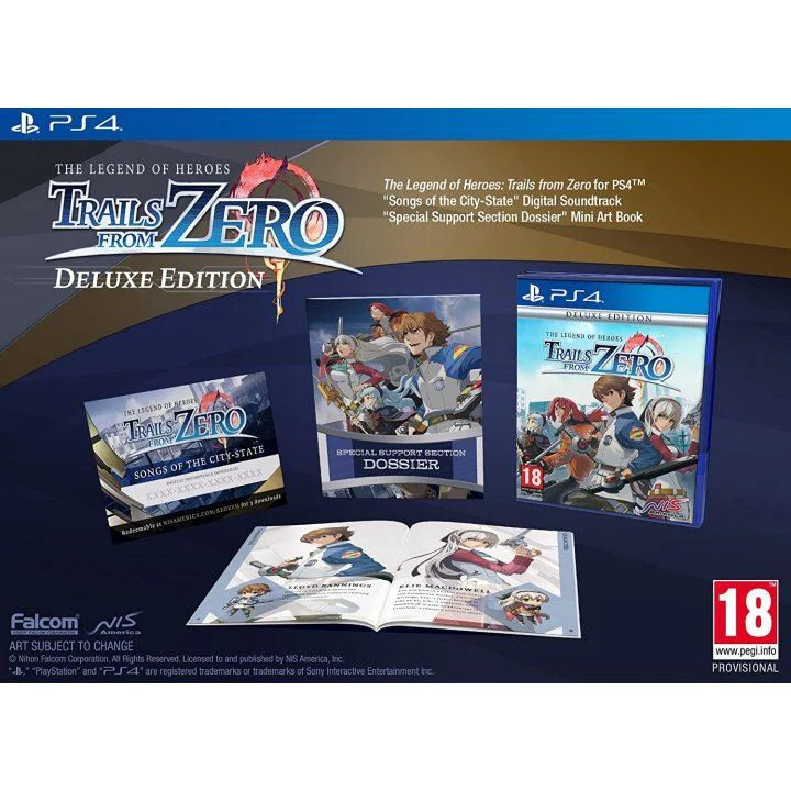 PS4 The Legend Of Heroes Trails From Zero Deluxe Edition Reg.2 (ENG/EU) - Image 2