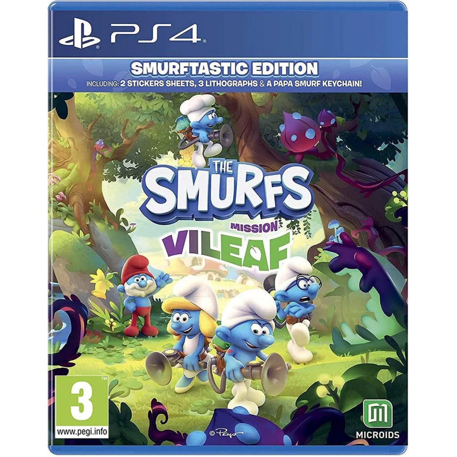 PS4 THE SMURFS MISSION VILEAF SMURFTASTIC EDITION REG.2