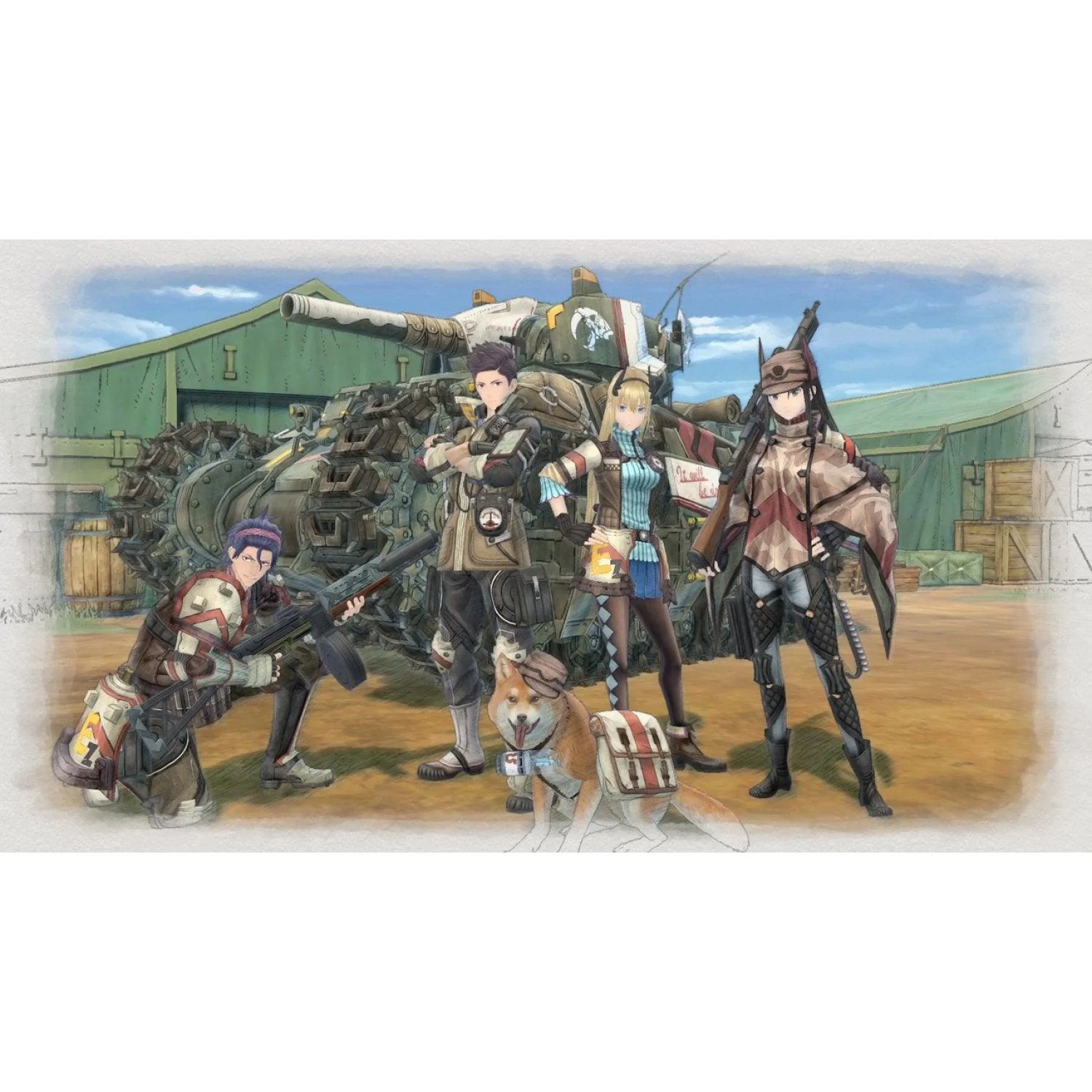 PS4 VALKYRIA CHRONICLES 4 INCLUDES CONTROLLER SKIN INSIDE ALL - Image 4