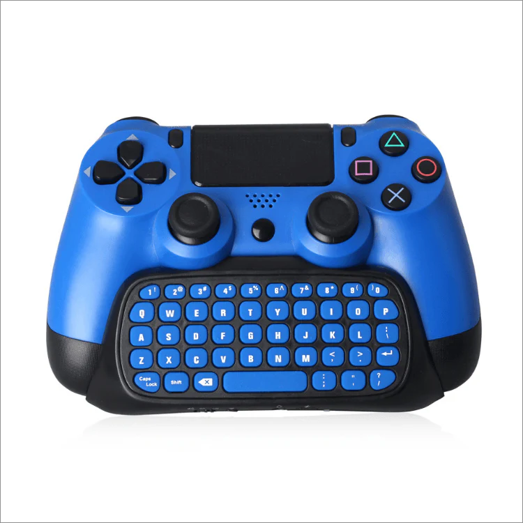 PS4 Wireless Keyboard for PS4 Controller (Dobe) (Blue/Black) TP4-022 - Image 3