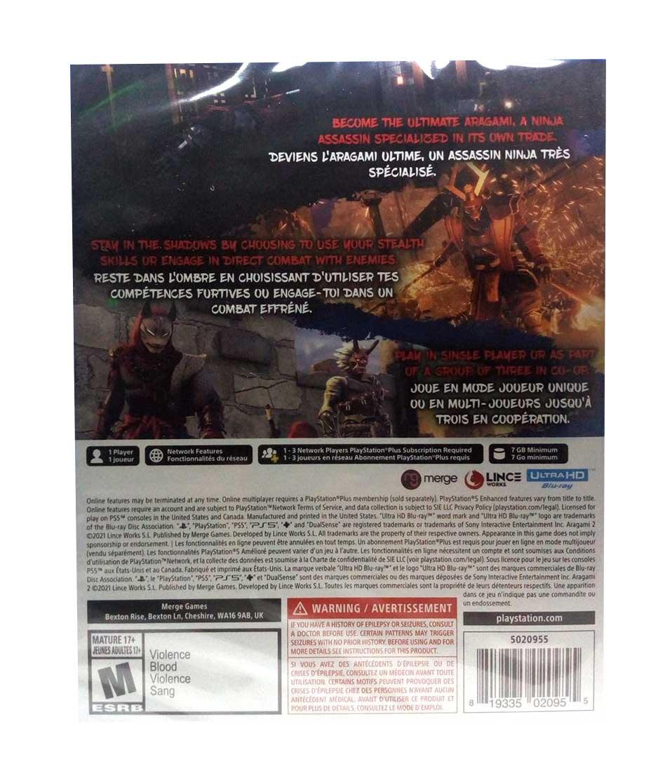 PS5 ARAGAMI 2 (US) (Eng/FR) - Image 12