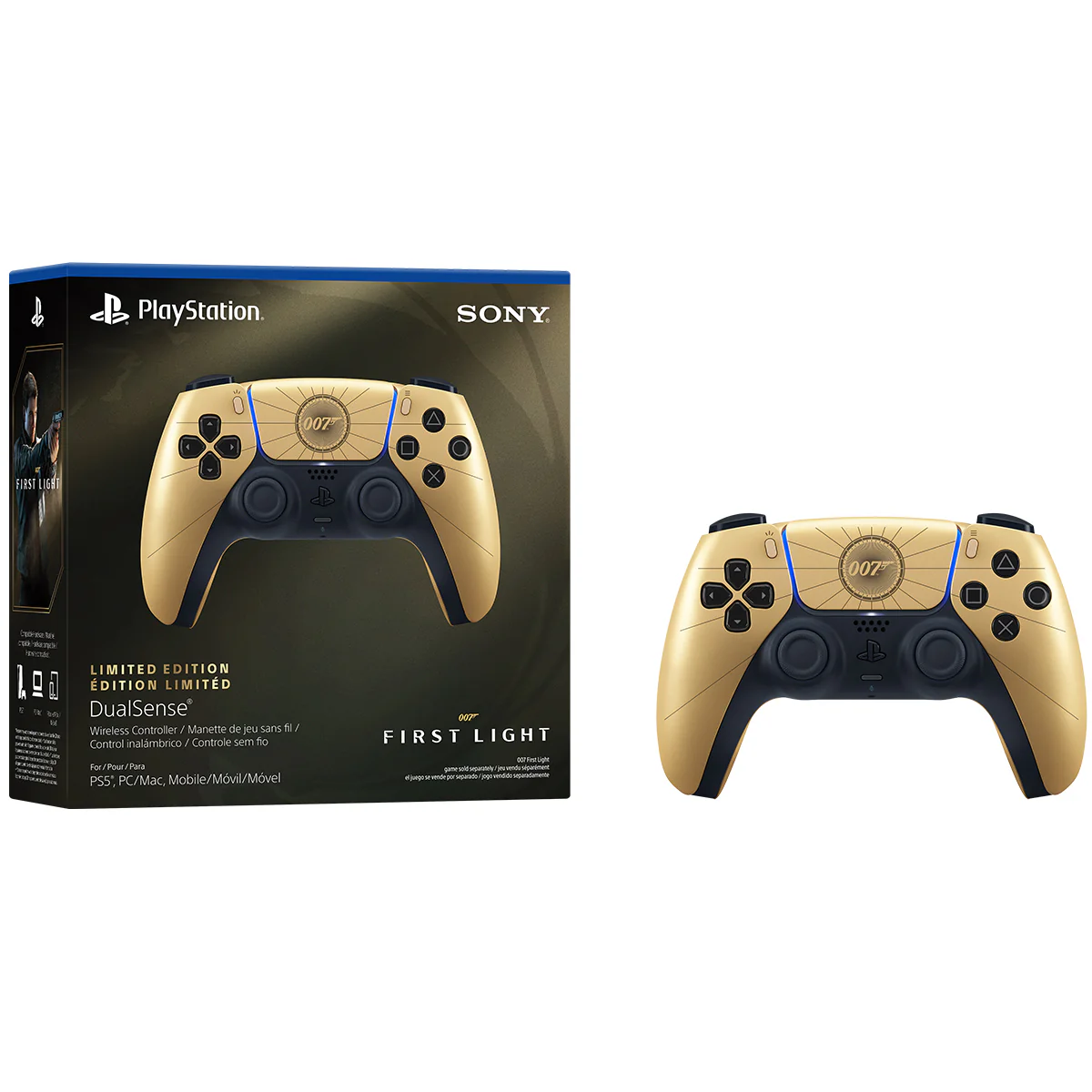 PS5 Dualsense Wireless Controller 007 First Light Limited Edition (CFI-ZCT2G ZF) - Image 7