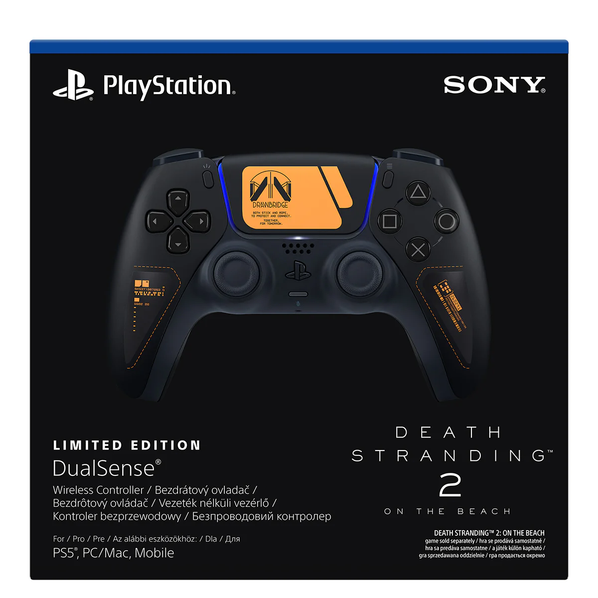 PS5 Dualsense Wireless Controller Death Stranding 2 On The Beach Limited Edition (CFI-ZCT1G) - Image 8