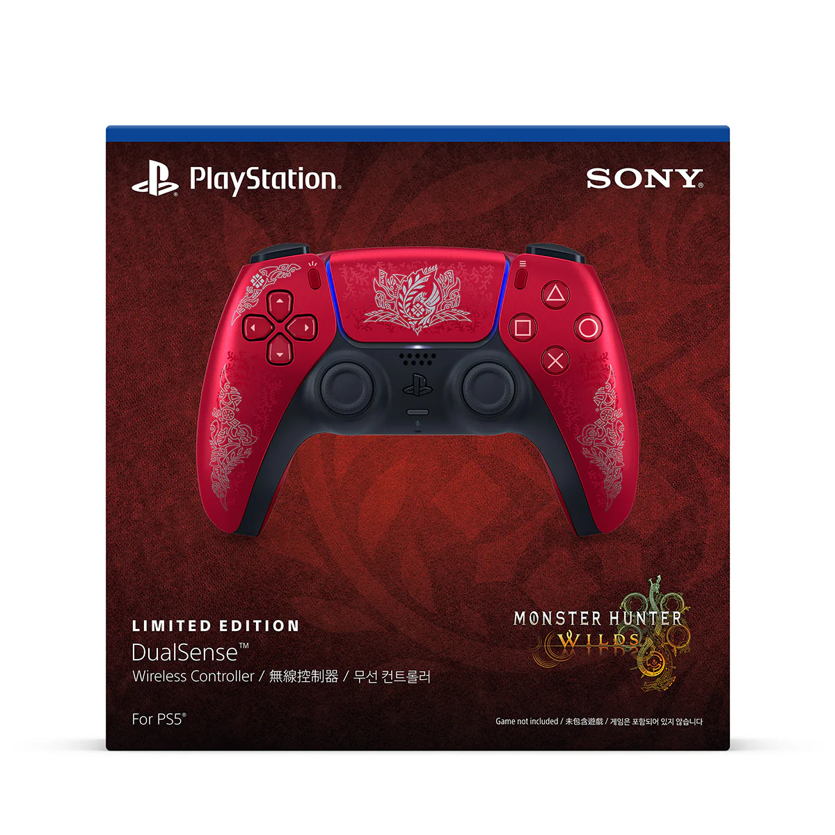 PS5 Dualsense Wireless Controller Monster Hunter Wilds Limited Edition (CFI-ZCT1G Z5) - Image 4