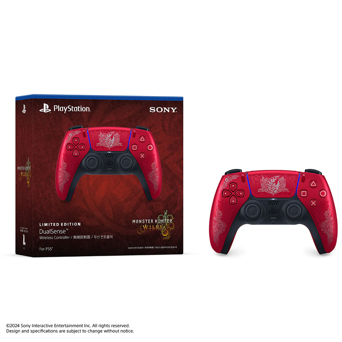 PS5 Dualsense Wireless Controller Monster Hunter Wilds Limited Edition (CFI-ZCT1G Z5) - Image 5