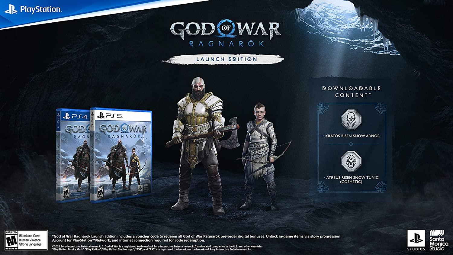 PS5 God Of War Ragnarok Launch Edition (US) - Image 2