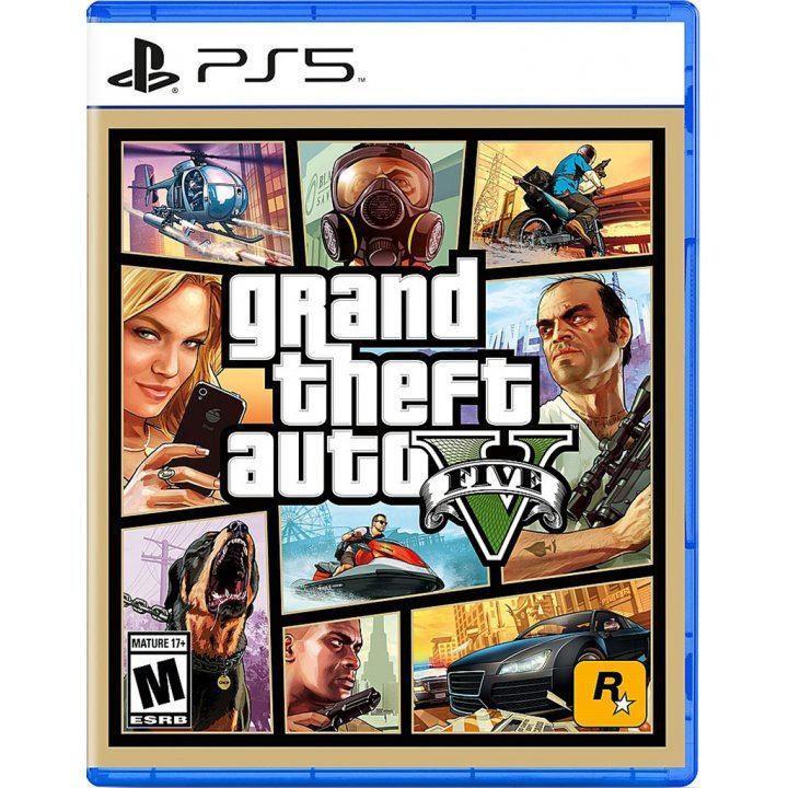 PS5 GTA V (US) (SP Cover)