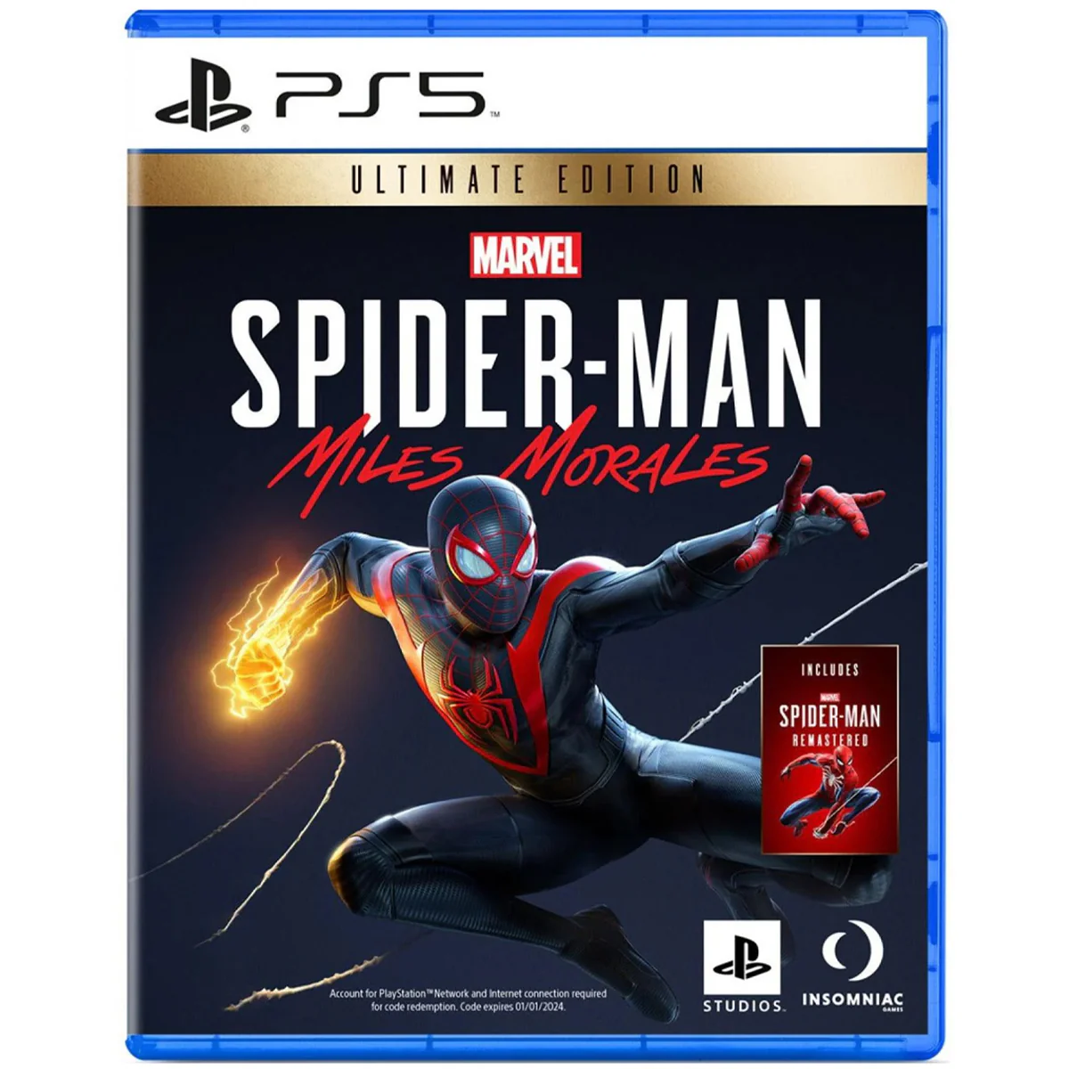 PS5 Marvel Spider-Man Miles Morales Ultimate Edition (US)