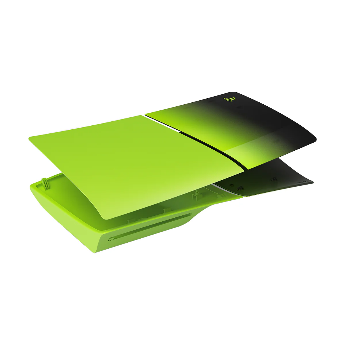 PS5 Slim Console Cover (Rhythm Blue, Remix Green, Techno Red) - Image 3
