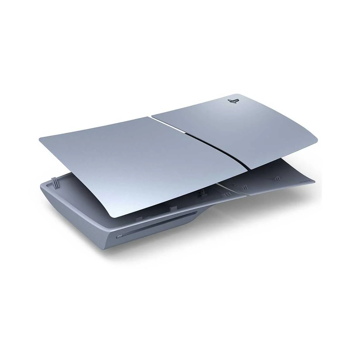 PS5 Slim Console Covers (Cobalt Blue, Midnight Black, Sterling Silver, Volcanic Red) - Image 4