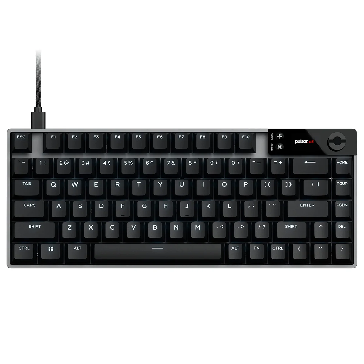 Pulsar eS HE 70 Ultrafast Hall Effect Gaming Keyboard (Black) (ES70HE01B) - Image 3