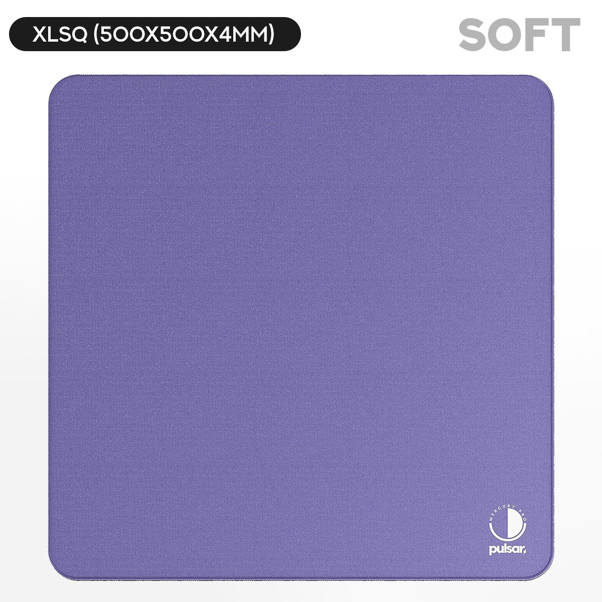 Pulsar Mercury Pro Mousepad - Quantum Violet (XSoft Hybrid, Soft Hybrid) (XL, XLSQ) - Image 6