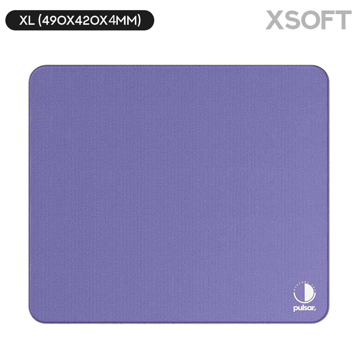 Pulsar Mercury Pro Mousepad - Quantum Violet (XSoft Hybrid, Soft Hybrid) (XL, XLSQ) - Image 7