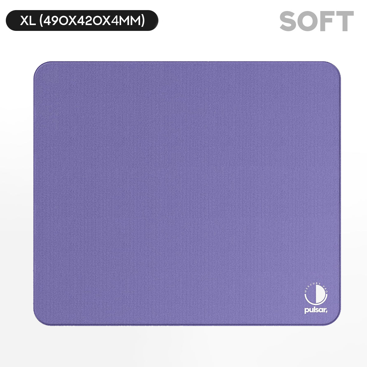 Pulsar Mercury Pro Mousepad - Quantum Violet (XSoft Hybrid, Soft Hybrid) (XL, XLSQ) - Image 8