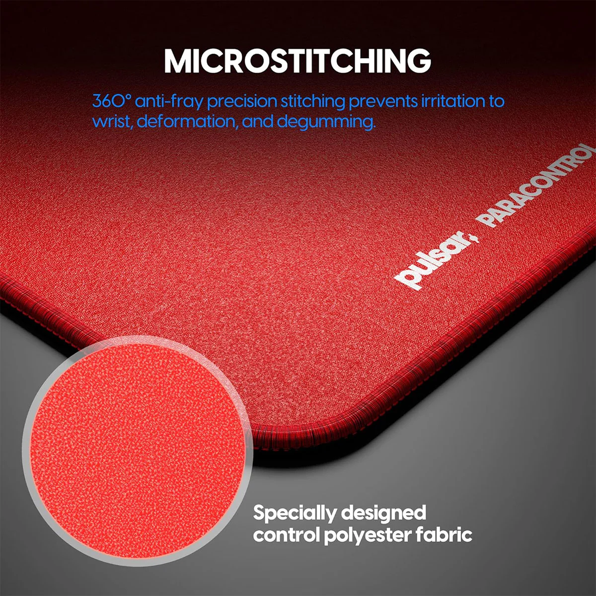 Pulsar Para Control Mouse Pad V2 XL (Red) (PMP11XLR2) - Image 2