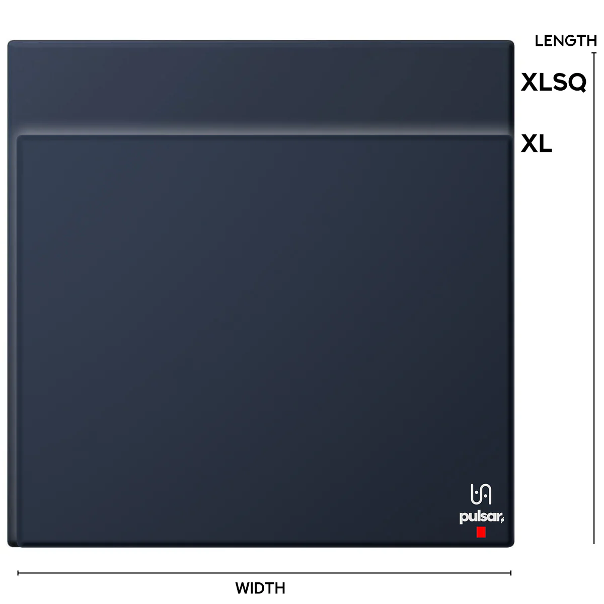 Pulsar PD170 Premium eSports Mousepad PU Elastomer Base Fast Speed (Pulsar eS Blue) [XL (480mm x 400mm x 5.5mm), XLSQ (500mm x 500mm x 5.5mm)]