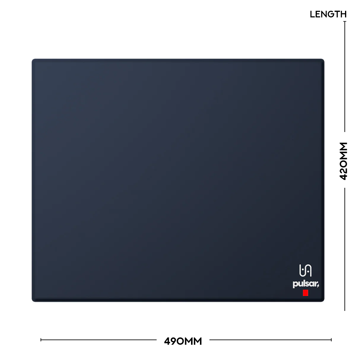 Pulsar PD170 Premium eSports Mousepad PU Elastomer Base Fast Speed (Pulsar eS Blue) [XL (480mm x 400mm x 5.5mm), XLSQ (500mm x 500mm x 5.5mm)] - Image 2
