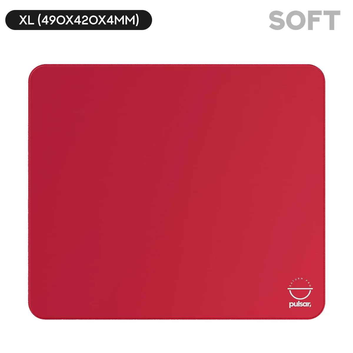 Pulsar Saturn Pro Mousepad - Radiant Ruby (Firm Slow, Soft Slow) (XL, XLSQ) - Image 7