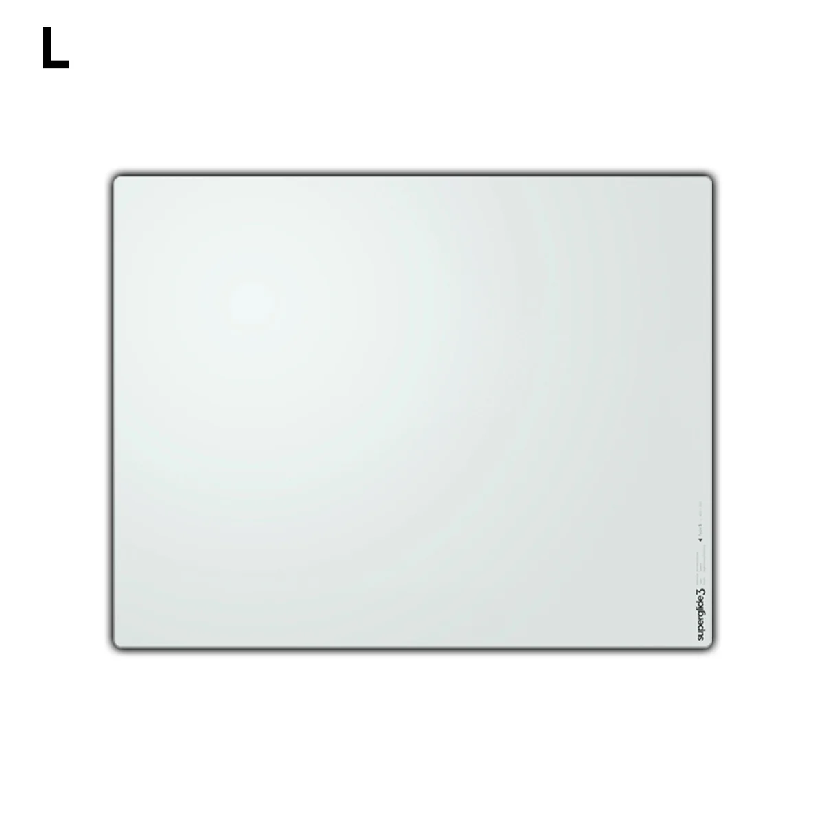 Pulsar Superglide 3 Premium Glass Mousepad (White) (M, L, XL, XLE) (SGPMW3S, SGPLW3S, SGPXLW3S, SGPXLEW3S) - Image 4