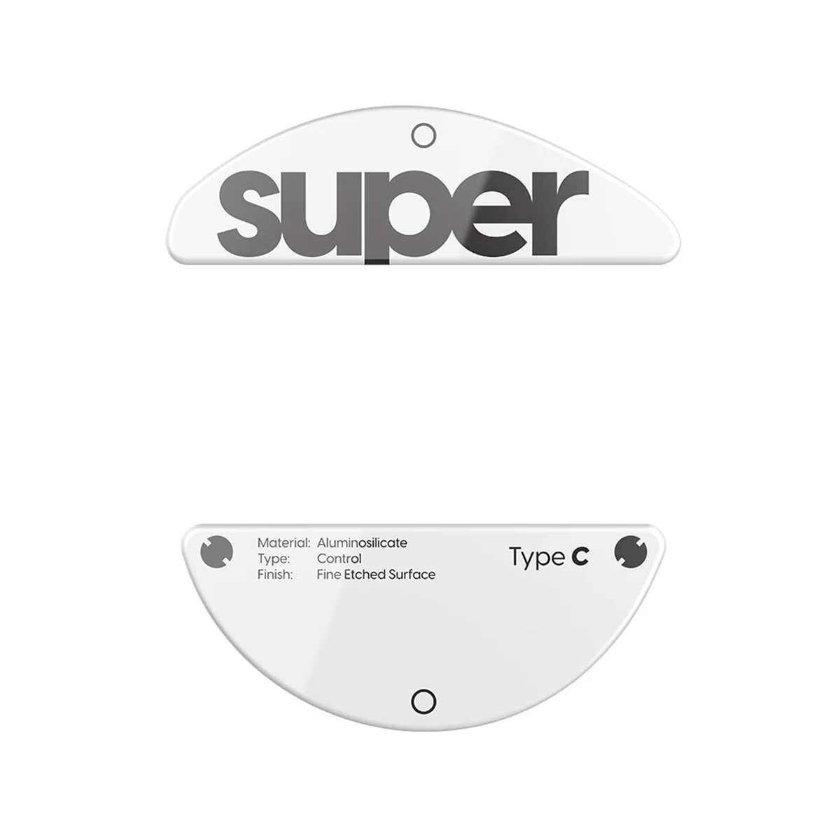Pulsar Superglide Glass Skates for X3 Series Type-C Right Handed (White) (Right Handed, Left Handed) (PX3SGW2, PX3LSGW2) - Image 5