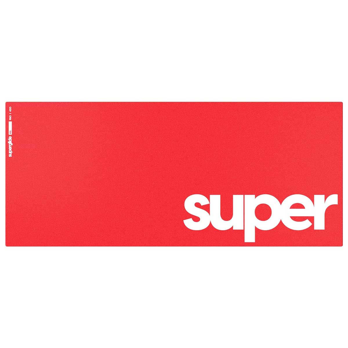 Pulsar Superglide Premium Glass Mousepad (Red, White) - Image 2