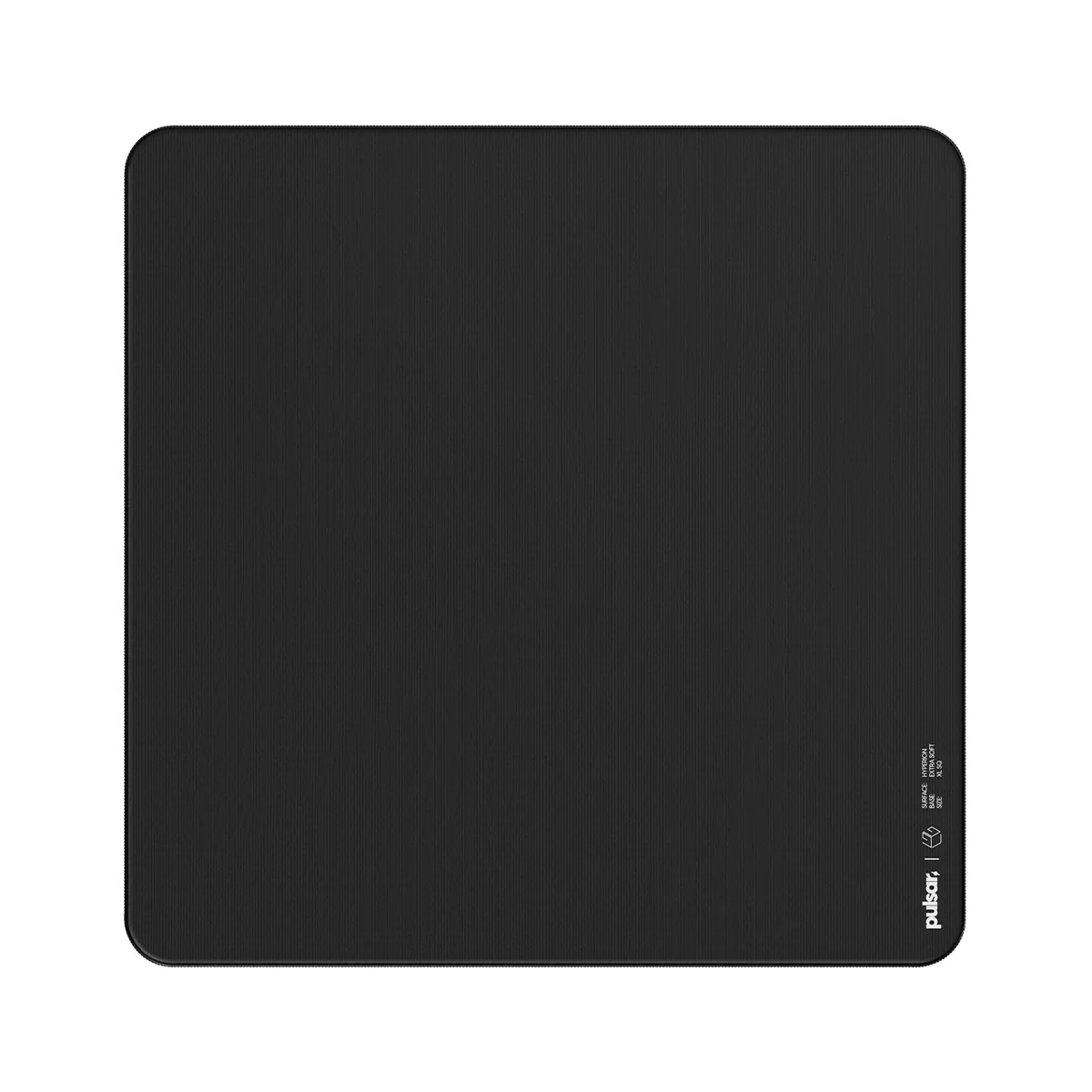 Pulsar x LGG Hyperion Gaming Mousepad Extra Soft - XL SQ (Black, Midnight Slate) (PLHPXLSXSB, PLHPXLSXSG) - Image 2