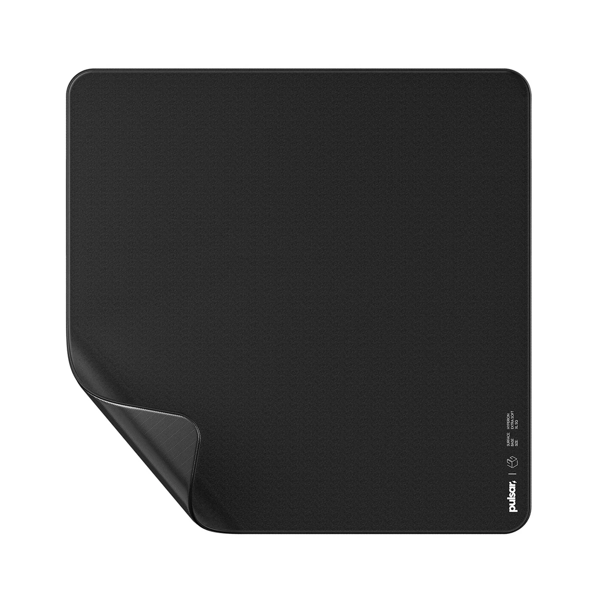 Pulsar x LGG Hyperion Gaming Mousepad Extra Soft - XL SQ (Black, Midnight Slate) (PLHPXLSXSB, PLHPXLSXSG) - Image 4