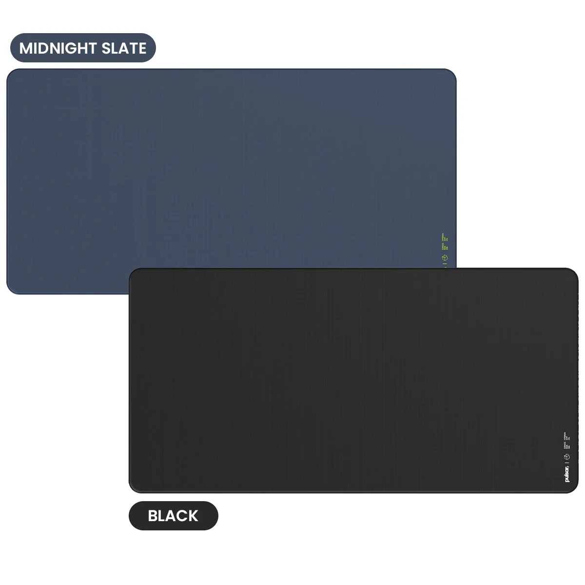 Pulsar x LGG Hyperion Gaming Mousepad Soft  - XXL (Black, Midnight Slate) (PLHPXXLSB, PLHPXXLSG)