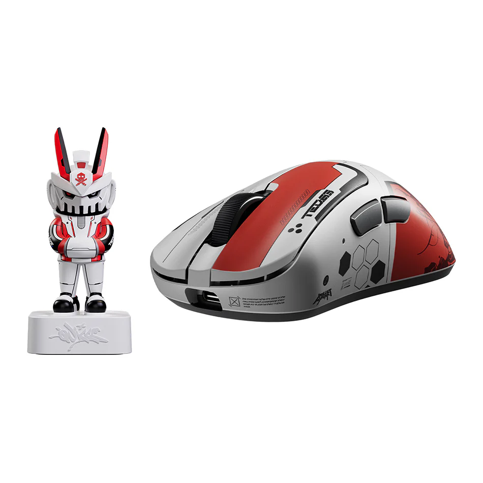 Pulsar x Quiccs Xlite V4 Wireless Ultralight Esport Gaming Mouse Size 2 (White) (PXL42QCS) - Image 2
