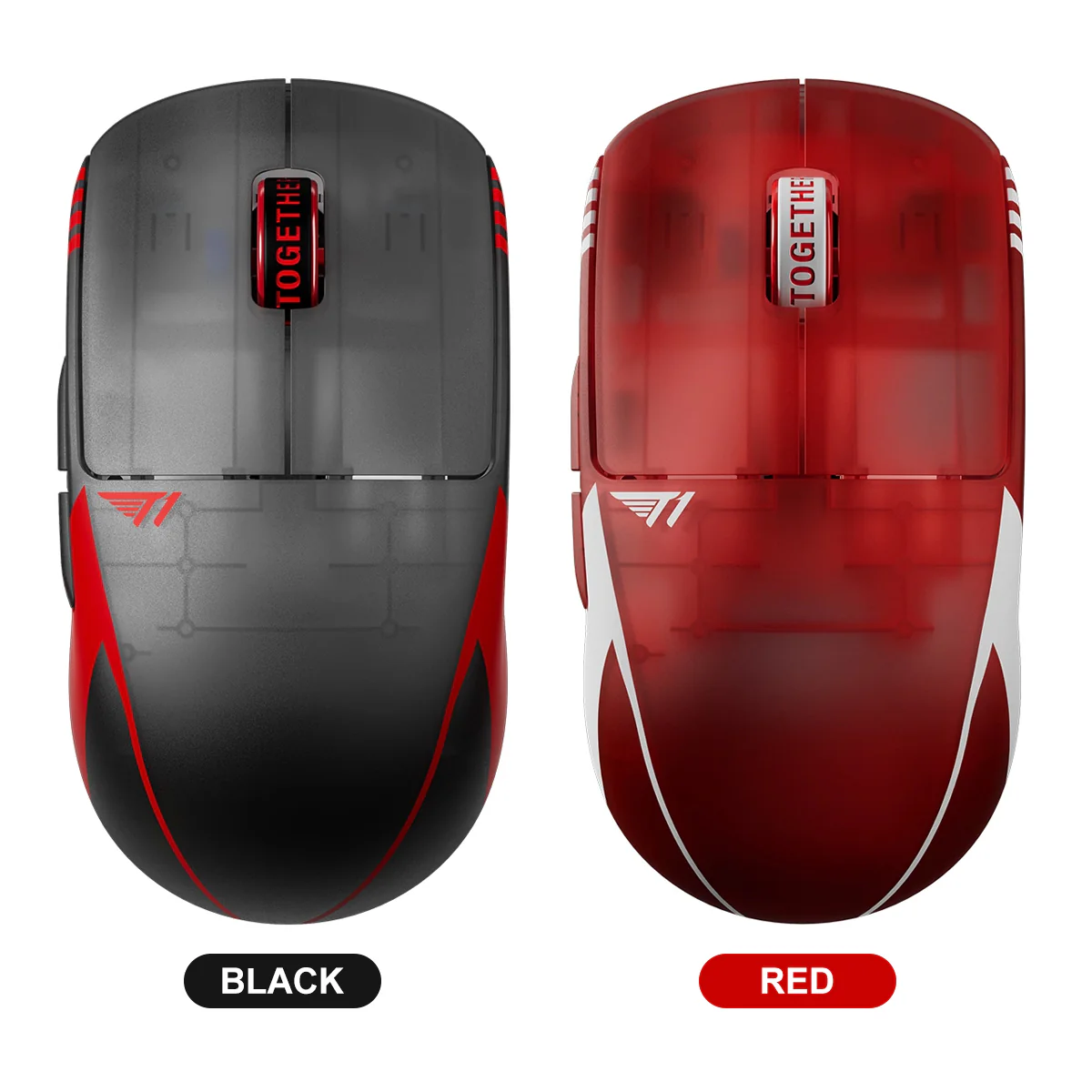 Pulsar X2 Crazylight T1 Edition 8K Polling Rate eSports Gaming Mouse (Black, Red) - Image 14