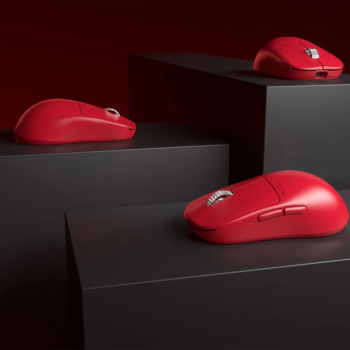 Pulsar X2H ES eSports Tournament Edition Symmetrical Wireless Gaming Mouse (Red) Size 2 (PX2HES23) - Image 7